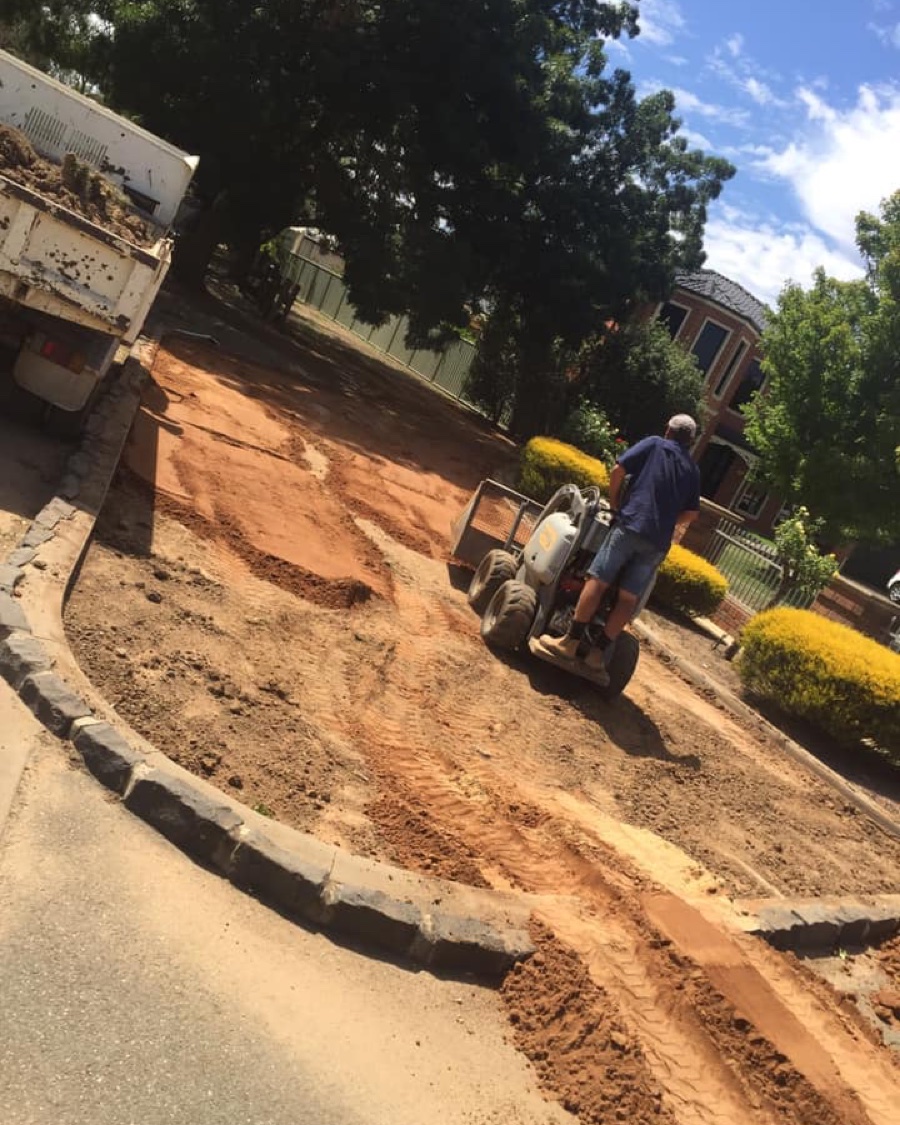 Building on site